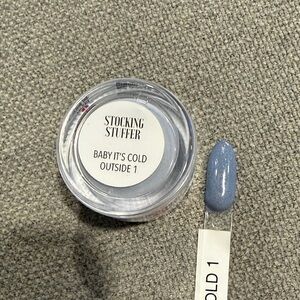Stocking Stuffer Baby It's Cold Outside Nail Powder